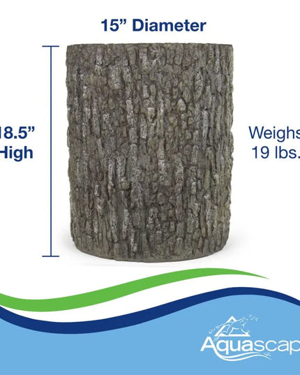 Faux Oak Stump Cover