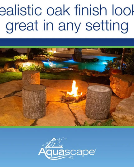 Faux Oak Stump Cover