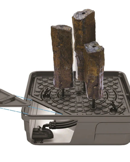 Watch Aquascape 3 pc Mongolian Basalt Columns Fountain Kit