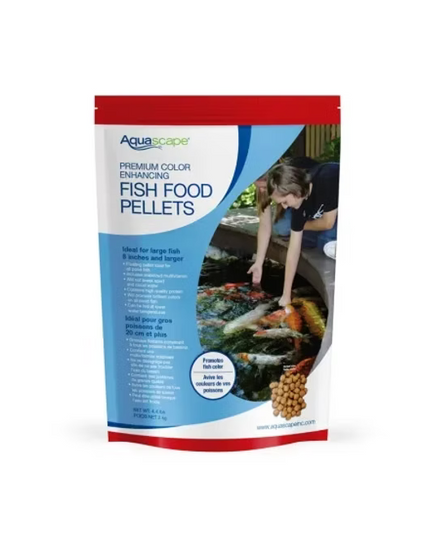 Premium Color Enhancing Fish Food Pellets