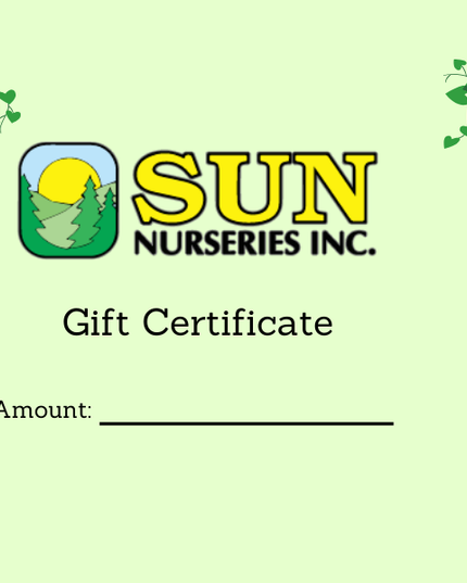 Sun Nurseries Gift Card