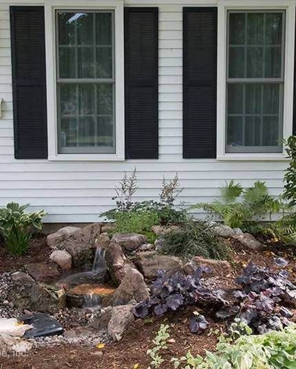 Backyard Waterfall Landscape Fountain Kit